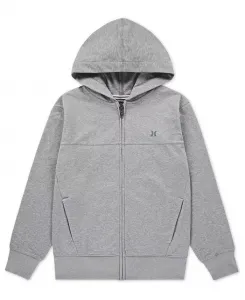 Толстовка с капюшоном Sunset из флиса с застежкой-молнией для больших мальчиков Hurley, серый