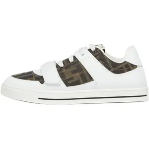 FENDI ROMA Low top детские скейтбординг кроссовки White