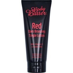 Масло для тела, Красный, Темный бронзатор, Body Butter