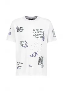 Футболка с принтом Sublevel, White