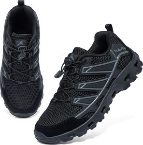 Водные тапочки Alibress для женщин и мужчин, слипоны для походов, быстро сохнущие пляжные и речные кроссовки, черный