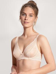 Бюстгальтер без косточек Calida Spitzen-BH, цвет lace parfait pink