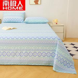 Antarctic Простыня 230х270 см, утолщенная, из грубого хлопка, цвет Blue Lovers