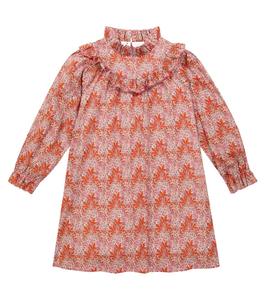 Хлопковое платье с цветочным принтом Paade Mode, красный