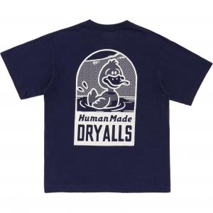 Футболка с логотипом HUMAN MADE, синий