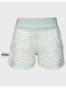 Детские шорты-накидки цвета морской волны OrganicEra