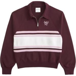 Свитшот женский Abercrombie＆Fitch, Burgundy