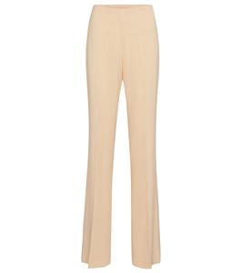 Шерстяные брюки Paloma с высокой талией Petar Petrov, кремовый
