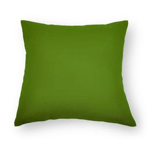 Чехол на подушку однотонный ок. 40x40 см #1472 зеленый flash Haus und Deko