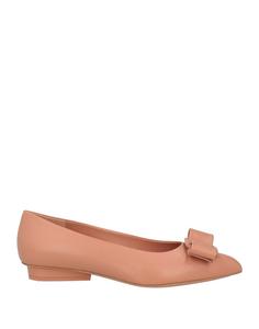 Балетки Ferragamo, шоколадный