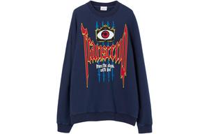 Толстовка мужская темно-синяя Burberry, темно-синий