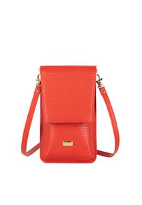 Сумка кросс-боди faina, Orange red