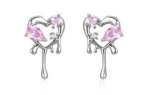 Zeroline Серьги-гвоздики из стерлингового серебра 925 пробы