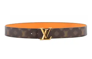 Мужской ремень Louis Vuitton, коричневый