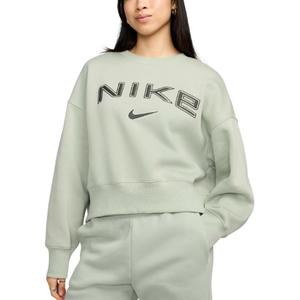 Спортивный свитшот Phoenix Fleece женский Jadeite Horizon Nike, Jadeite Horizon