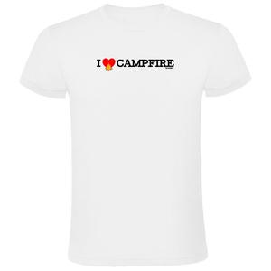 Футболка Kruskis I Love Campfire, белый