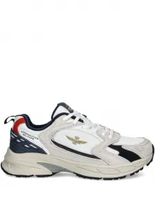 Кроссовки со вставками Aeronautica Militare, белый