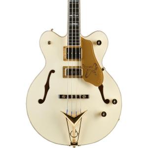 Gretsch Guitars G6136B-TP-AWT Фирменная электрическая бас-гитара Tom Petersson, состаренная белая