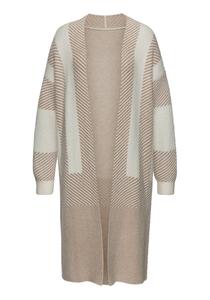 Вязаный кардиган LASCANA, бежевый