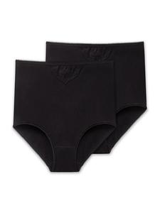 Трусы Schiesser Maxislip Cotton Essentials, черный