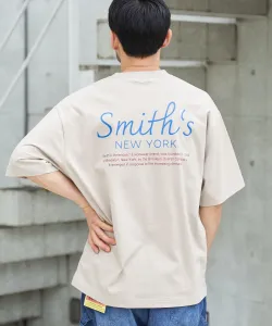 Футболка с принтом SMITH'S (Smith), изготовленная в Нью-Йорке Coen, цвет Beige