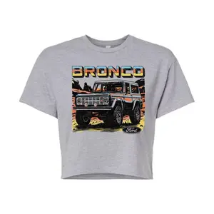 Футболка с коротким рукавом Ford Bronco Desert для подростков Licensed Character, серый
