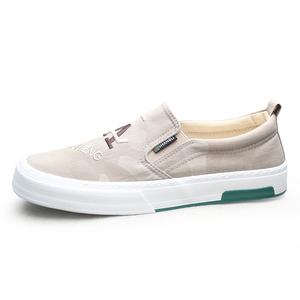 SENJIALUO Износостойкие, легкие, дышащие и нескользящие мужские скейтерские кроссовки лоу-топ цвета хаки, цвет Khaki