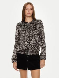 Бомбер стандартного кроя Vila, серый