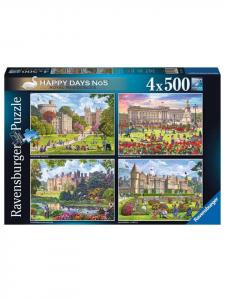 Пазл Ravensburger из 500 деталей: Королевские резиденции в цвете