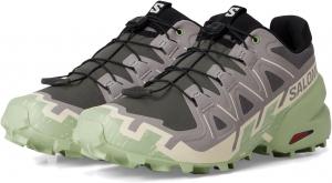 Кроссовки Salomon Speedcross 6, цвет Castlerock/Vanilla Ice/Smoke Green