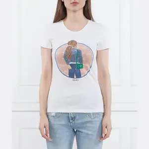 Футболка стандартного кроя Liu Jo, белый