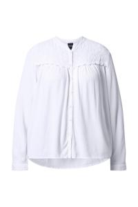 Блуза Ulla Popken, от белого