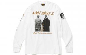 Футболка X Undercover Last Orgy 2 1991 с длинными рукавами HUMAN MADE, белый