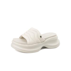 Шлепанцы женские Boerdiqi, серебряный