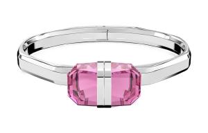 Swarovski Люминесцентные браслеты для женщин серебристо-розовые