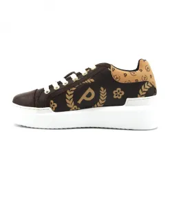 Кроссовки Maxi Heritage Day - да! Pollini, коричневый