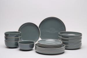 Novel КОМБО-СЕРВИС Синий Bastia azzurro Набор из 16 предметов на 4 персоны