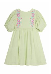 Повседневное платье REGULAR FIT - BALLOON SLEEVE JoJo Maman Bébé, зеленый