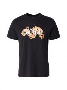 Versace Jeans Couture Футболка в черном цвете