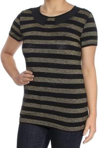 Женский сетчатый трикотажный топ Tommy Hilfiger в полоску, Black