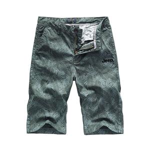 Повседневные шорты мужские Jeep, армейский зеленый