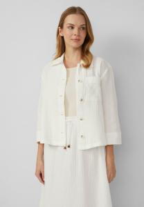 Блуза s.Oliver Button-down blouse, Creme/Off-White