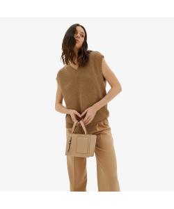 Микро-сумка-ведро через плечо