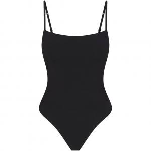 SS25 Smooth Layers Cami Bodysuit Комбинезон женский Obsidian/Obsidian Skims, Obsidian/Obsidian Color