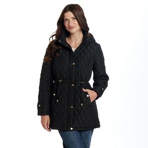 Женская утепленная куртка с капюшоном Weathercast, Black