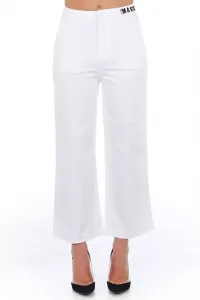 Укороченные женские брюки из хлопка Frankie Morello