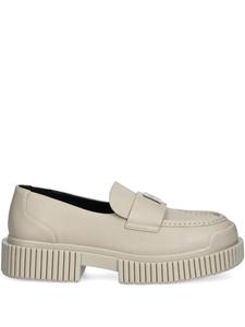 Лоферы на толстой подошве Armani Exchange, нейтральный