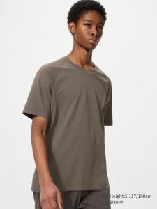 Футболка Dry-Ex Uniqlo, 56 olive