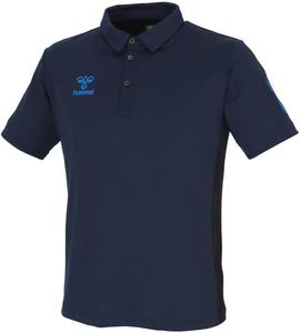 Поло Hummel DEO с коротким рукавом, темно-синий