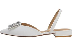 URBAN REVIVO Повседневные однобортные туфли женские, необработанные, белые